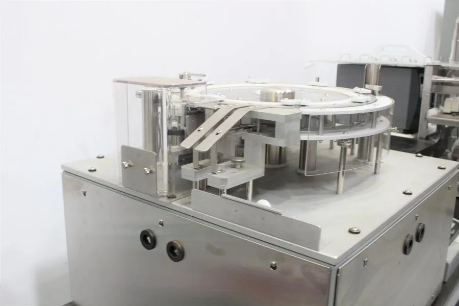 Landry Engineering Custom Filling Station with TechnaVibes Vibratory Feeders