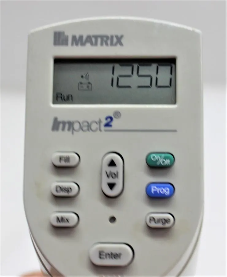 Matrix Impact2 Multichannel Electronic Pipette 1250uL