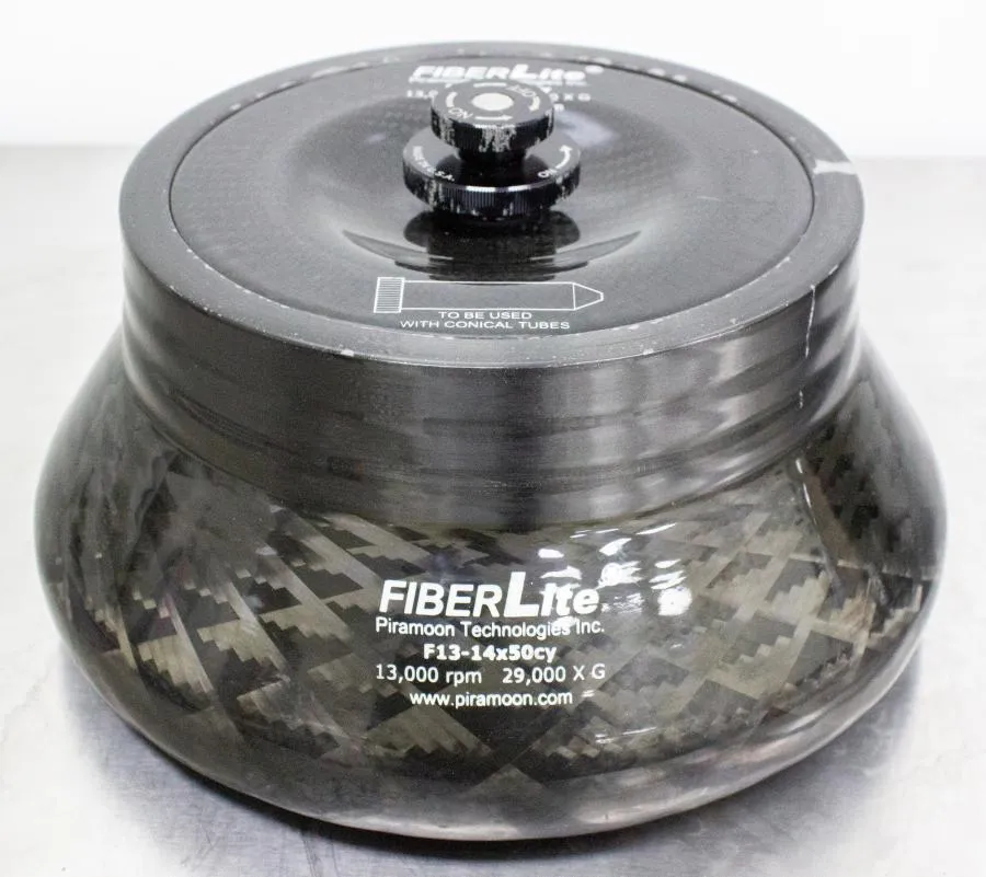 Piramoon FiberLite F13-14x50cy Rotor 13,000 RPM P/ CLEARANCE! As-Is