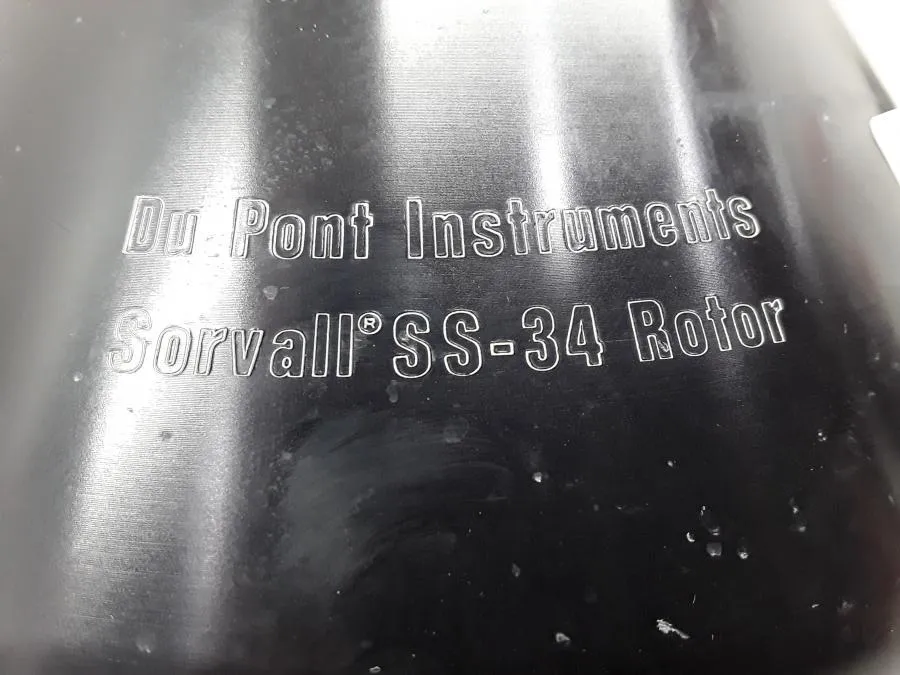 Du Pont Instruments Sorvall SS-34 Fixed Angle Rotor 8-Place