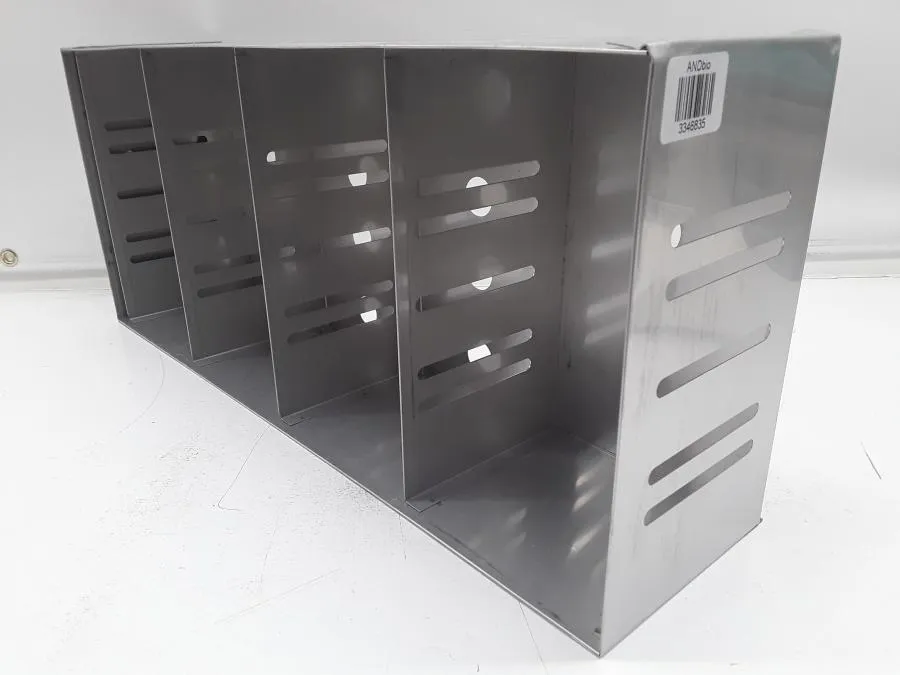 Stainless Steel Laboratory Freezer Rack Cryo 22x5.5x9.5