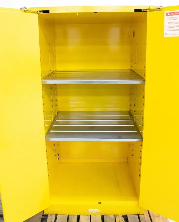 JustRite Flammable Liquid Storage Cabinet 60 Gallon Capacity  Model 25602