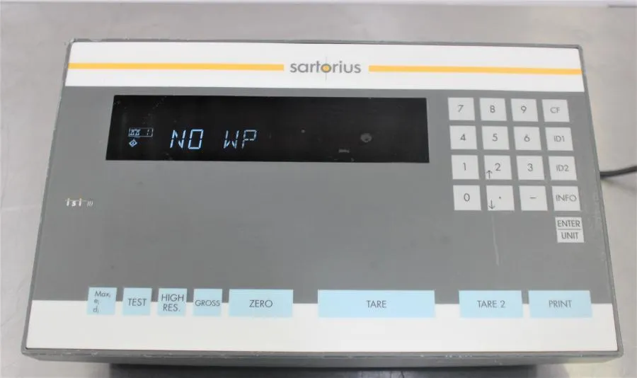 Sartorius ISI10-0UR Platform Scale Operating Term CLEARANCE! As-Is