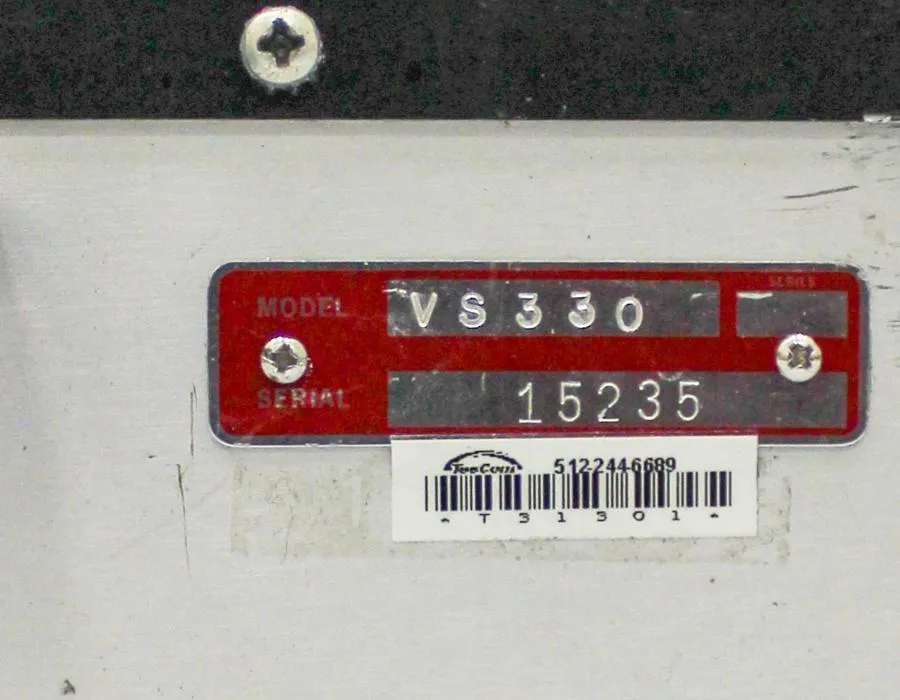 Electronic Development Corporation DC Reference Voltage Standard Model: VS330