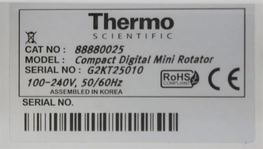 Thermo Scientific Compact Digital Mini Rotator 88880025