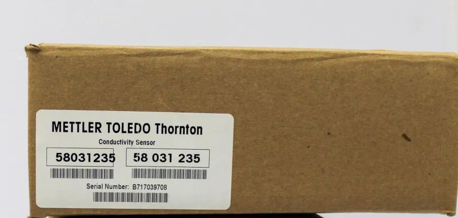 Mettler Toledo Thornton Conductivity Sensors 58031223/413/235/014/002