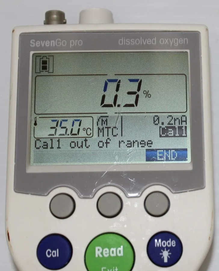 Mettler Toledo SGE SevenGo pro dissolved Oxigen Meter