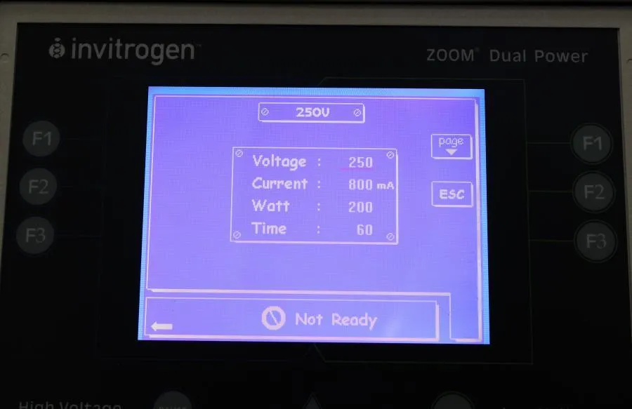 Invitrogen ZP10001 Dual Power Supply