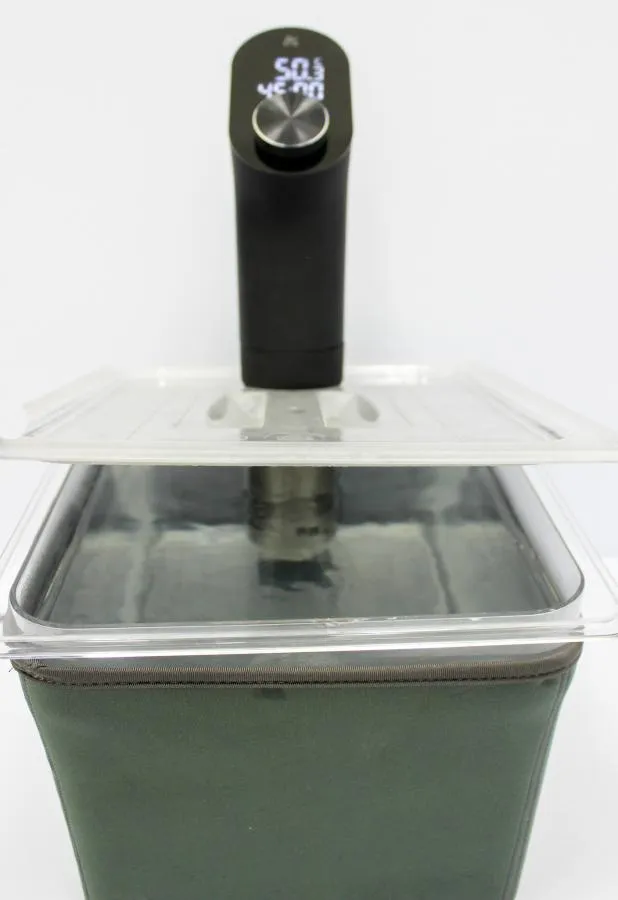VAESKE Greater Goods/0535 Sous Vide Container 12 Quarts with Lid and accessories