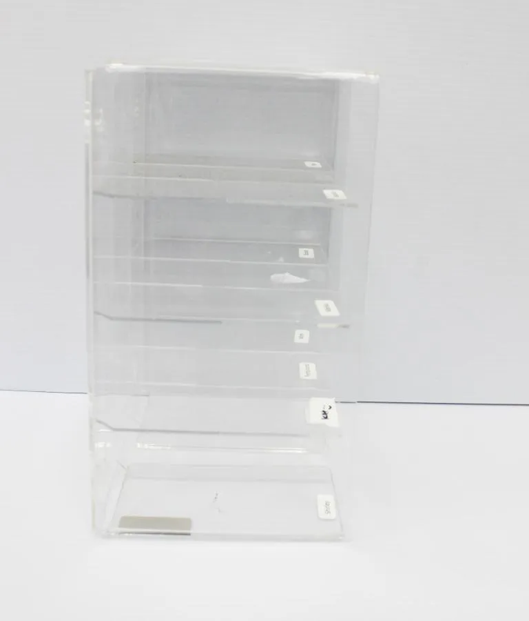 Fisherbrand clear plastic dispenser with 12 compartments