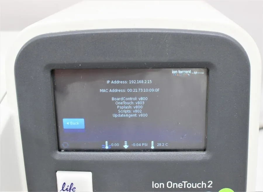Ion Torrent Ion OneTouch 2  INS1005527