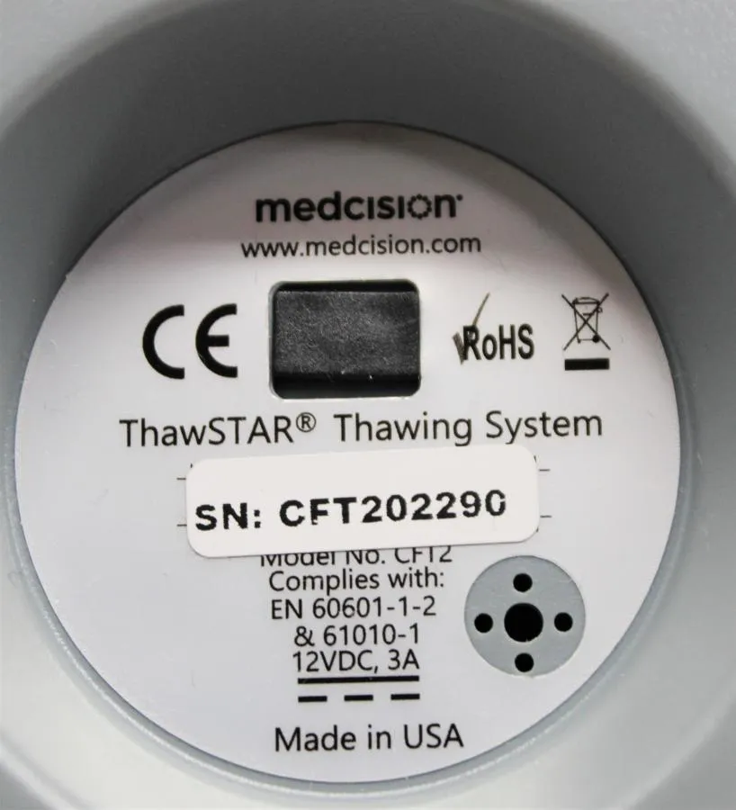 MedCision ThawSTAR Thawing CFT2 CLEARANCE! As-Is