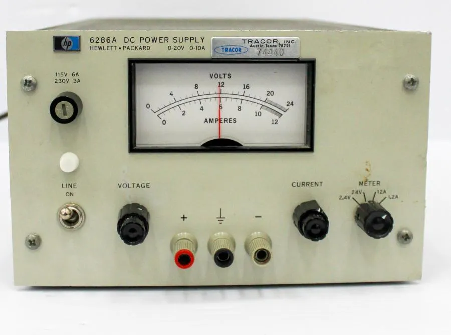 hp Agilent Tracor DC power Supply model: 6286A