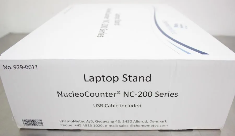 Chemometec NucleoCounter NC-200 Automated Cell Counter 900-0201 w/ Laptop Stand