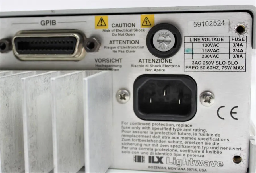 ILK Lightwave LDT-5910B Temperature Controller