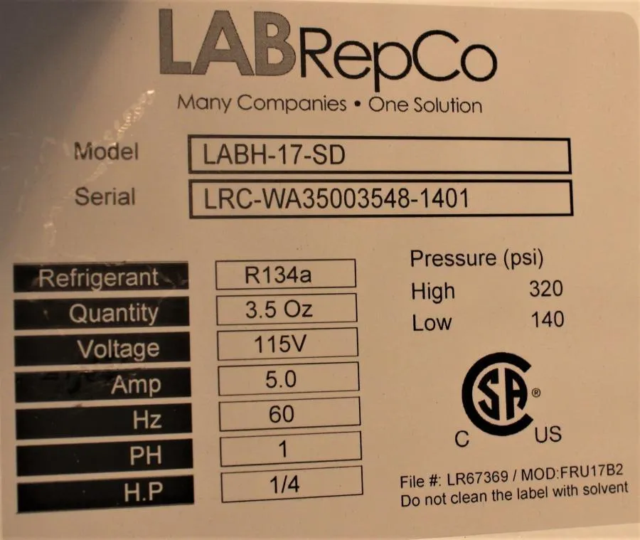LabRepCo LABH-17-SD