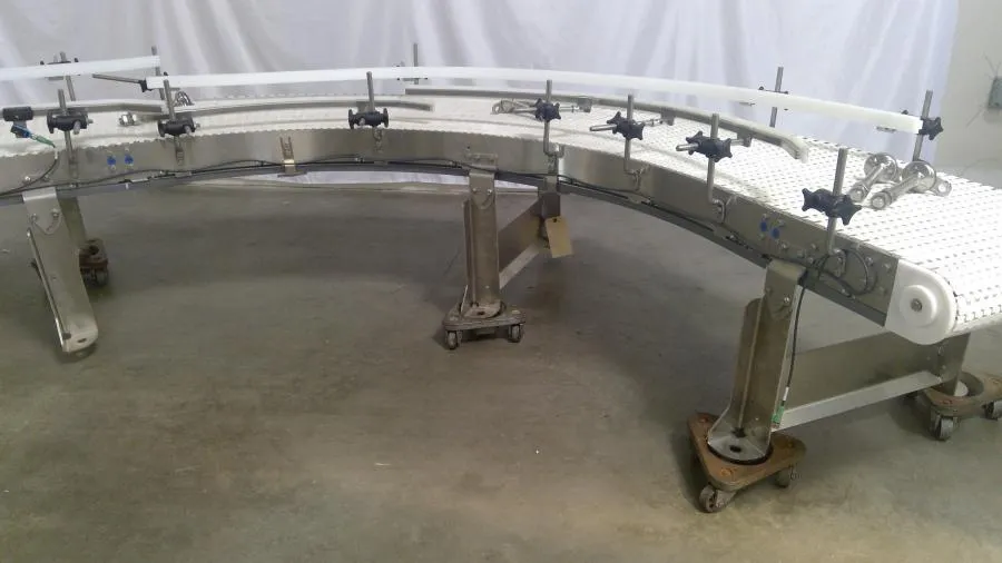 Dorner 90 Degree Motorized Conveyer Belt System
