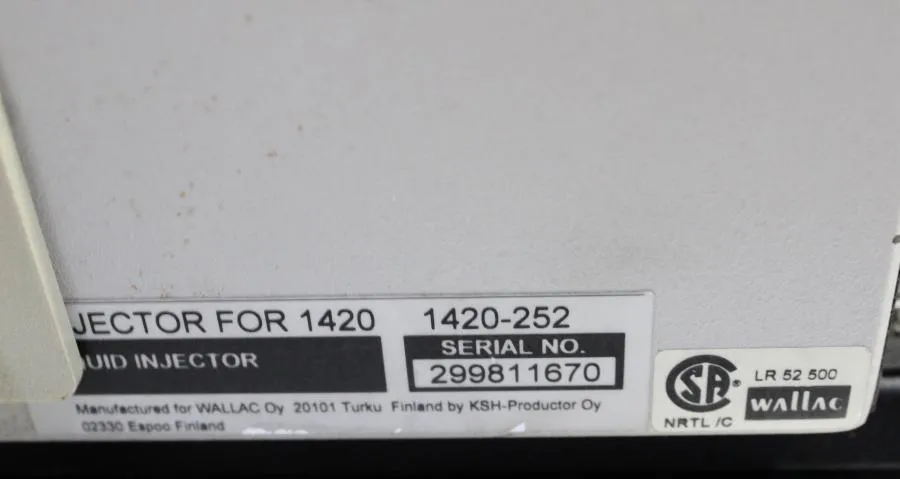 Perkin Elmer VICTOR 3V 1420 Multilabel Plate Counter