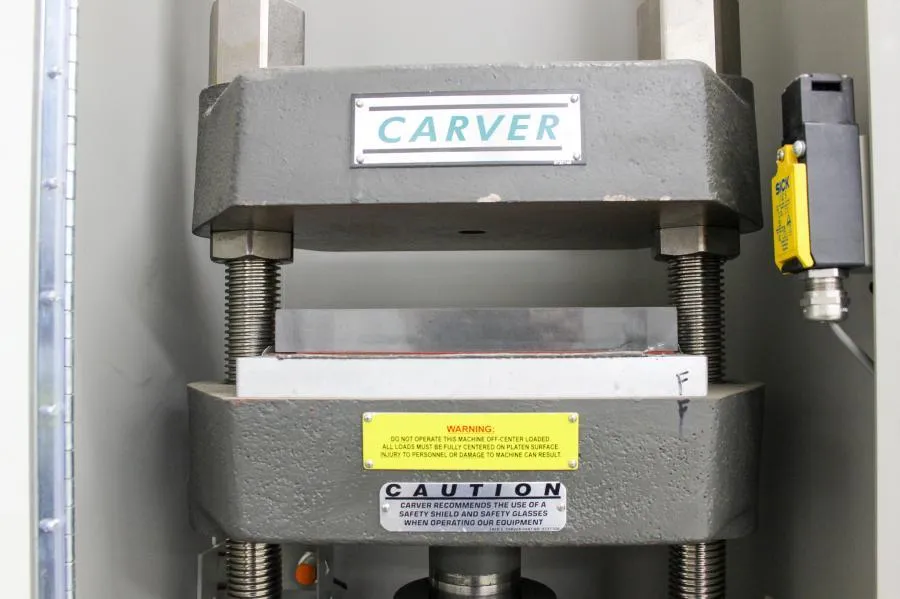 Carver Benchtop, 15 Ton, Standard Auto Series Plus Hydraulic Lab Press 3890