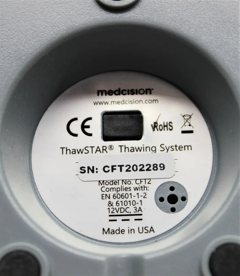 MedCision ThawSTAR Thawing m- CFT2 CLEARANCE! As-Is