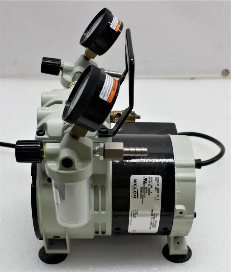 Welch 1/4 HP Piston Vacuum Pump 27.6 CLEARANCE! As-Is