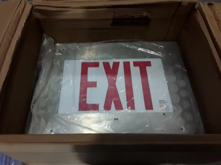 Kenall Exit Sign