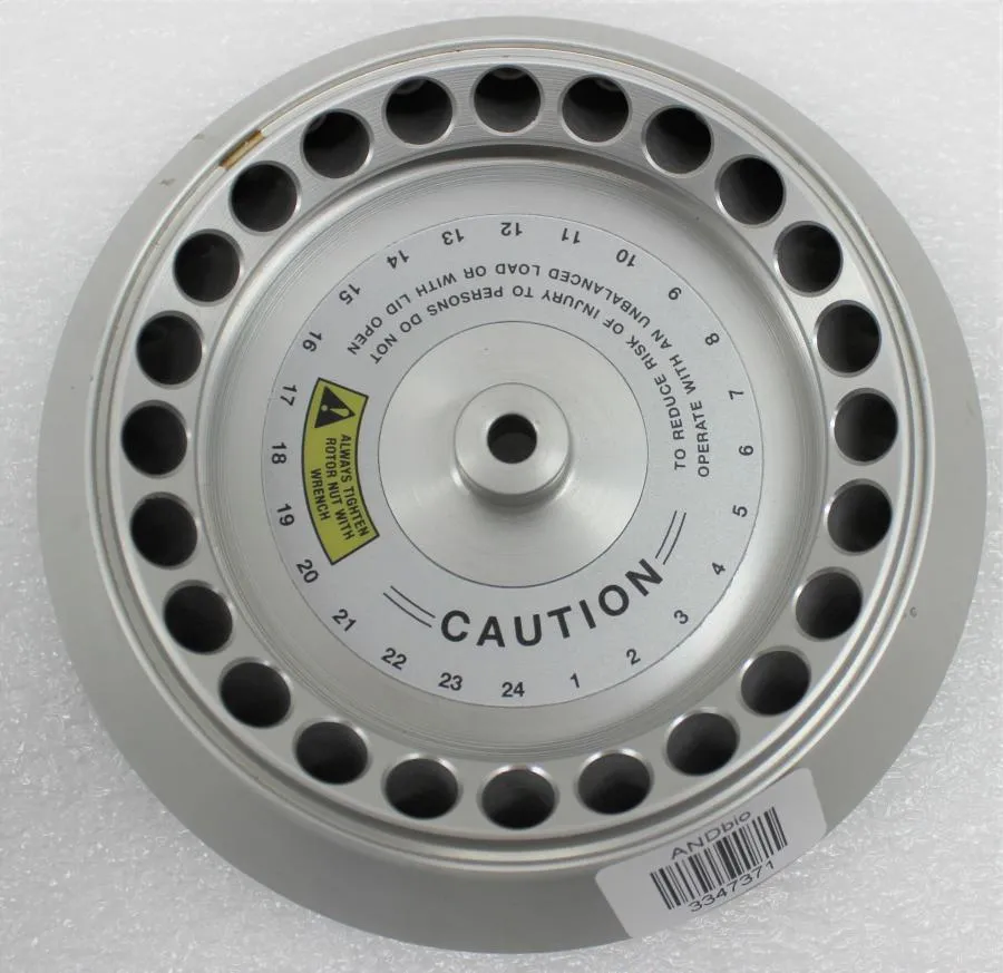 24 Place Rotor for Spectrafuge 24D Centrifuge 24 x 1.5/2.0 ML Capacity
