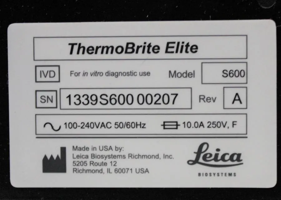 Leica ThermoBrite Elite FISHslide preparation S600