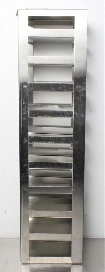 Upright Freezer Rack Stainless 10-Compartment