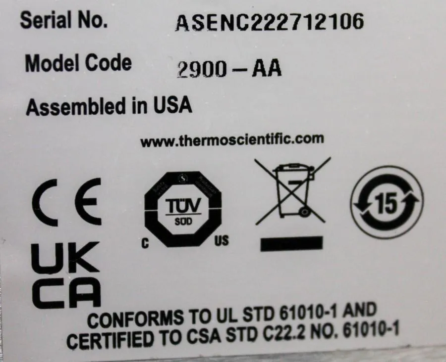 Thermo Scientific 2900-AA,  Aerosol Sense