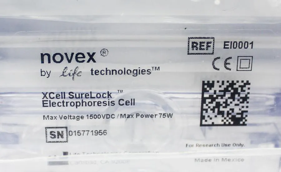 Invitrogen Novex Mini Cell Xcell Sure Lock Electrophoresis Cell E10001