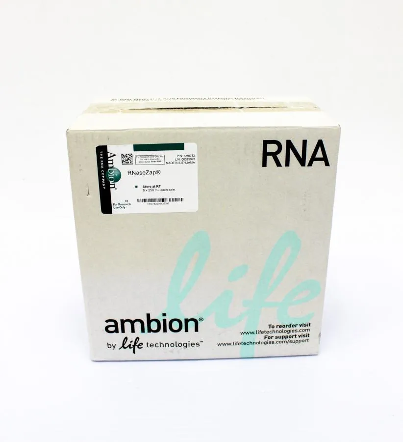 Ambion RNaseZap Decontamination Solution Box of 6 x 250ml bottles