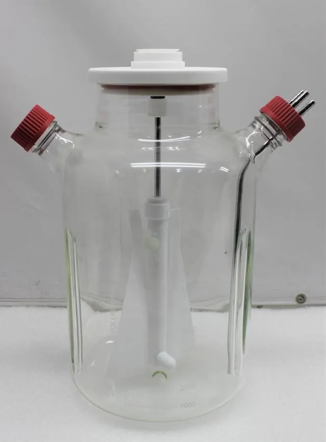 Bellco Glass Internal Overhead Bearing w/ Micro Carrier Flask 8L