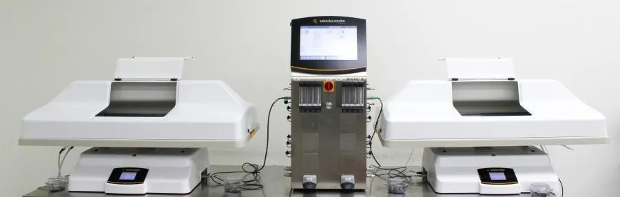 Sartorius Stedim Biostat B Bioreactor Controller w/ Dual Wave Rocker RM 20/50