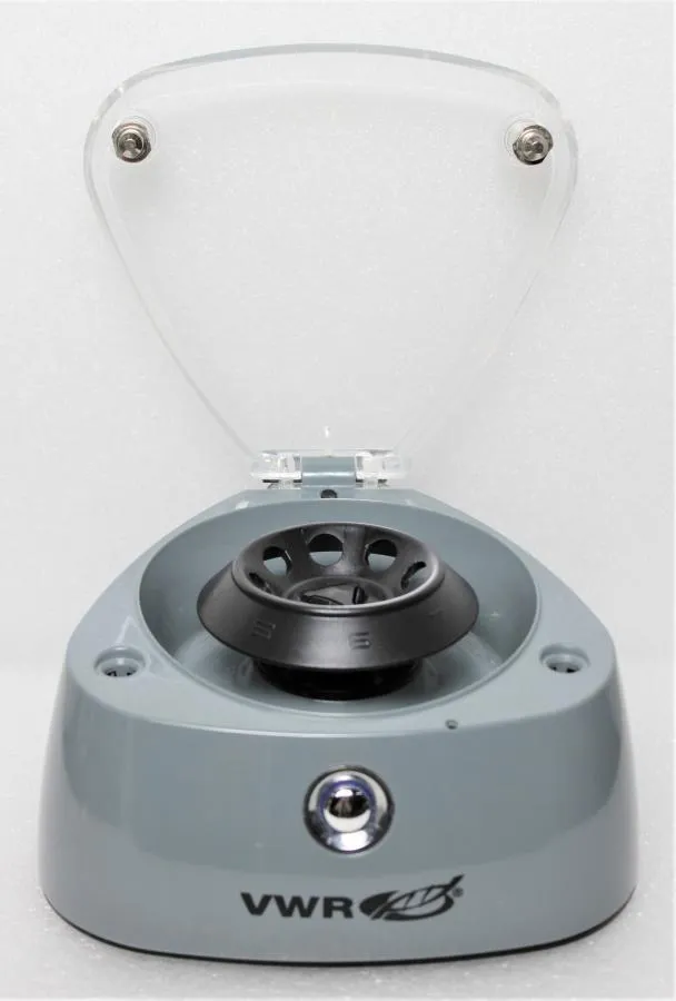 VWR Mini Centrifuge w/rotor adapter