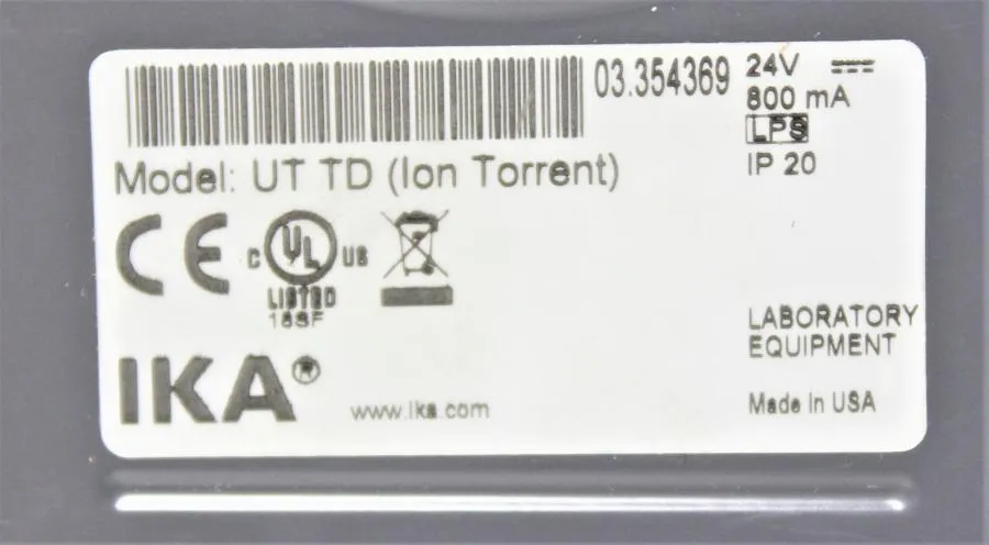 Ultra-TurraxTube Drive from IKA for PGM