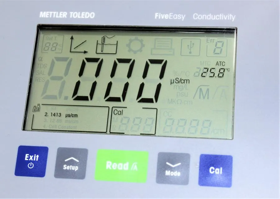 Mettler Toledo F30 FiveEa Conductivity Meter CLEARANCE! As-Is