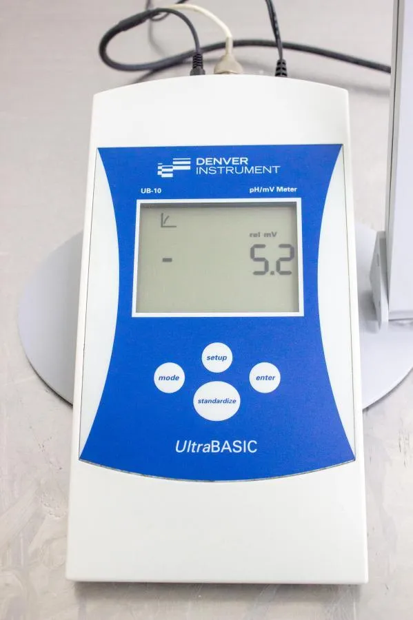 Denver Instruments UltraBasic Benchtop pH mV Meter Model UB-10