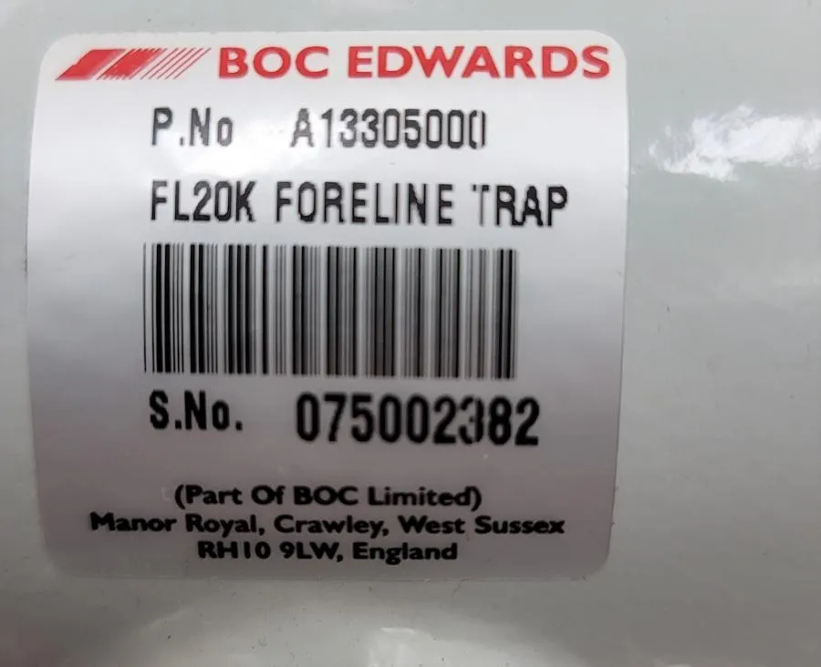 Edwards FL20K Foreline Inlet Trap  A133-05-000