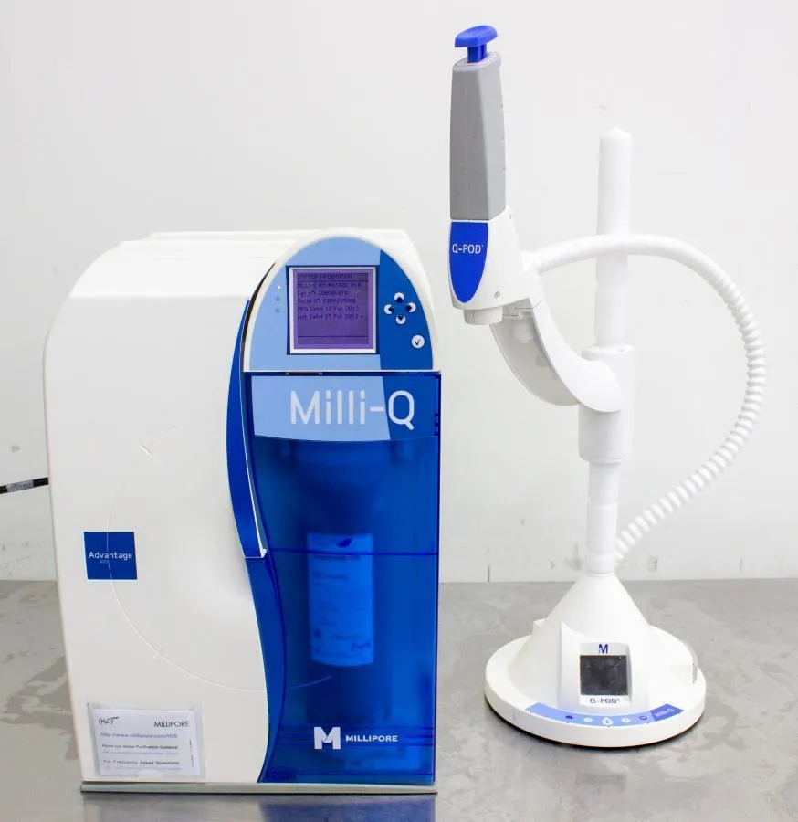 Millipore Milli-Q Advantage A10 Water Purification System Z00Q0V0T0