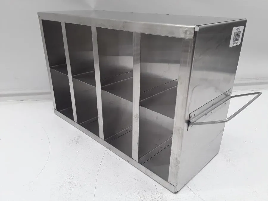 Stainless Steel Freezer Racks Cryo Storage Lab 14.5 x 5.5 x 9.25