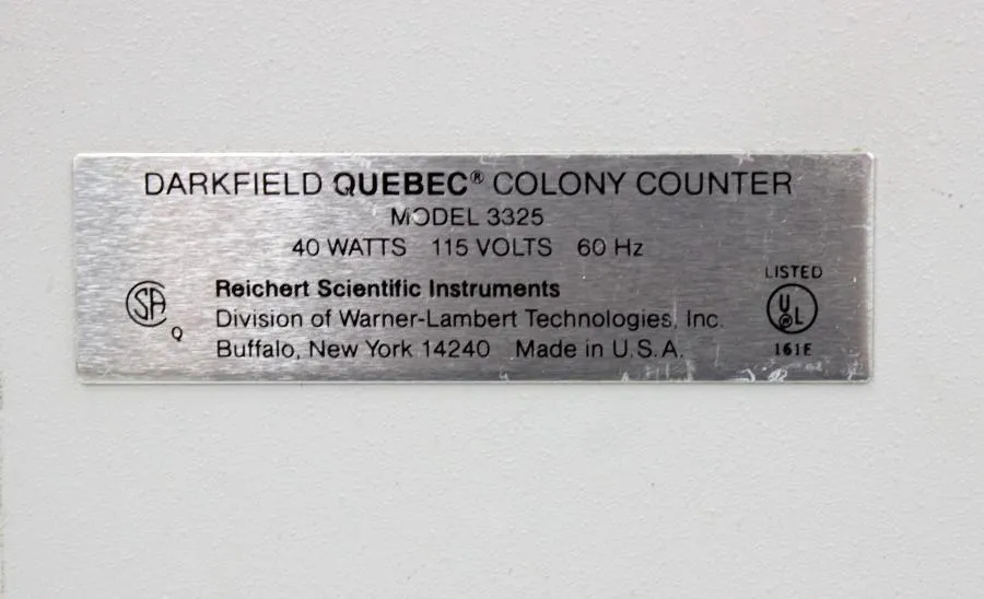 American Optical Darkfield Quebec Colony Counter 3325
