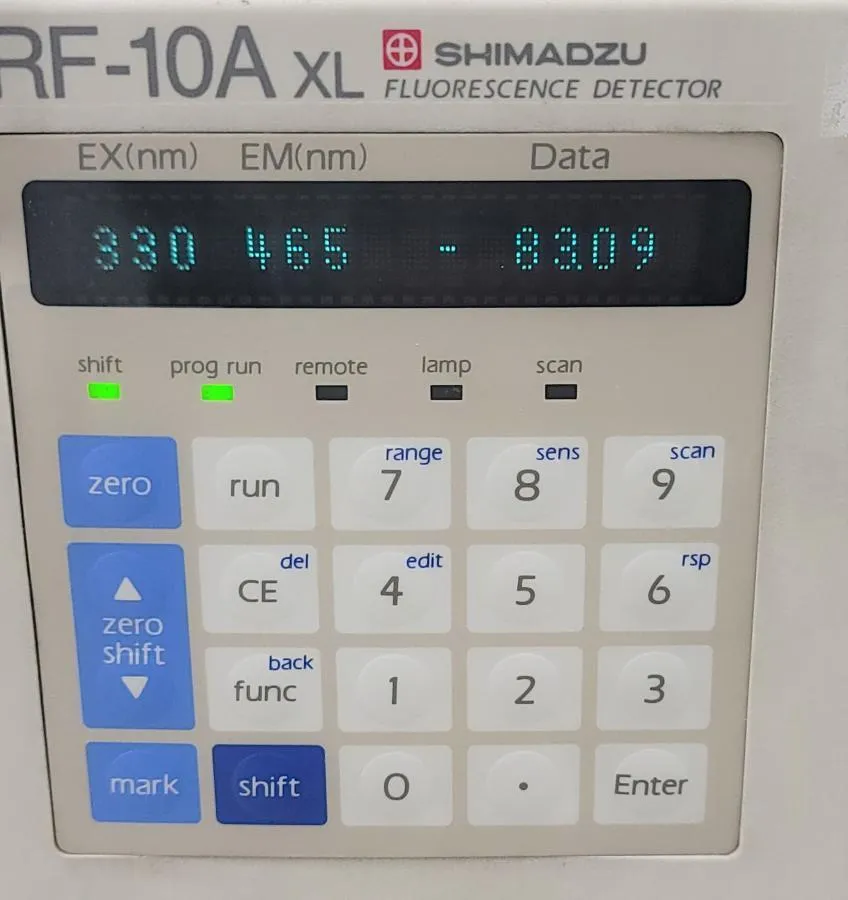 Shimadzu RF-10AXL Fluorescence Detector CLEARANCE! As-Is