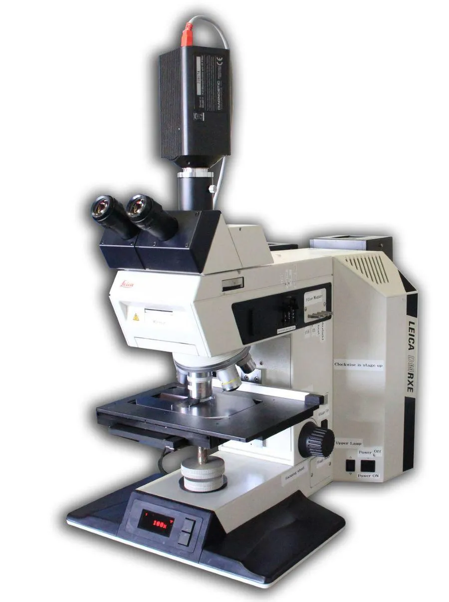 LEICA DM-RXE Fluorescence Microscope CLEARANCE! As-Is
