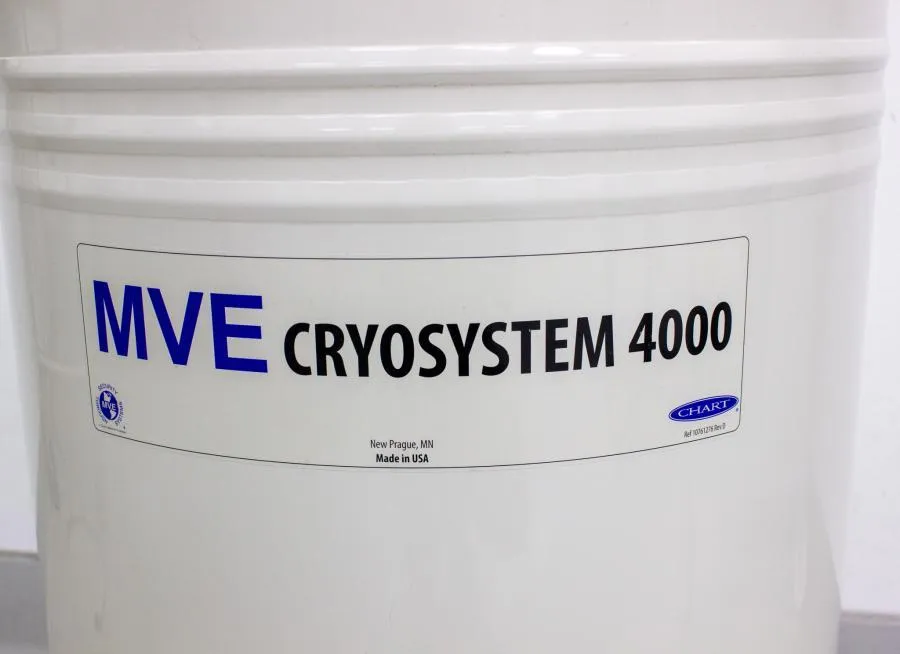 MVE Cryom 4000 Cryogenic Sample Storage, 121 CLEARANCE! As-Is