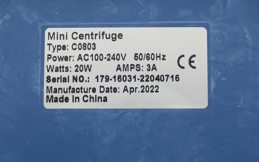 VWR Mini Centrifuge C0803
