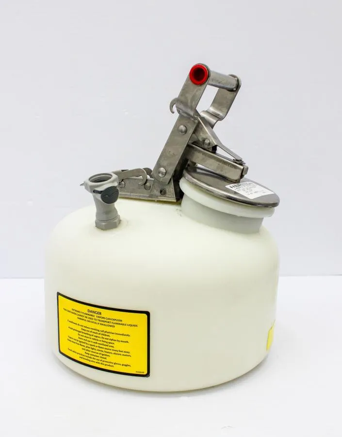 Justrite Safety Disposal Can 2.0 Gallons 7.5L.  P/N: 12752