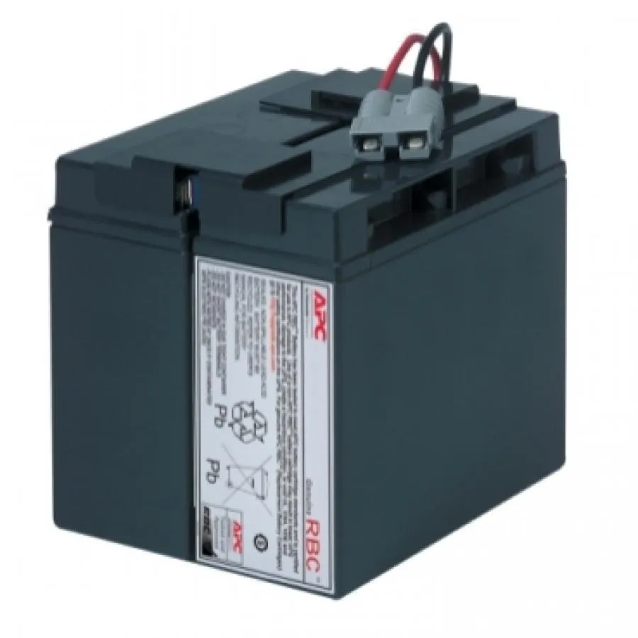 APC RBC7 Replacement Battery Cartridge, VRLA Battery, 17Ah, 12VDC