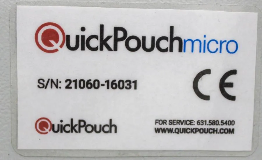 QuickPouch Micro automated pouch Opener with small footprint