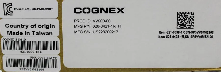 COGNEX IS2000M-120-40-000 Kits Box of miscellaneous and parts